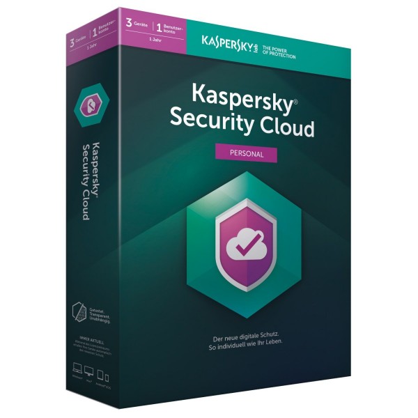 Kaspersky Security Cloud Personal, 1 Jahr