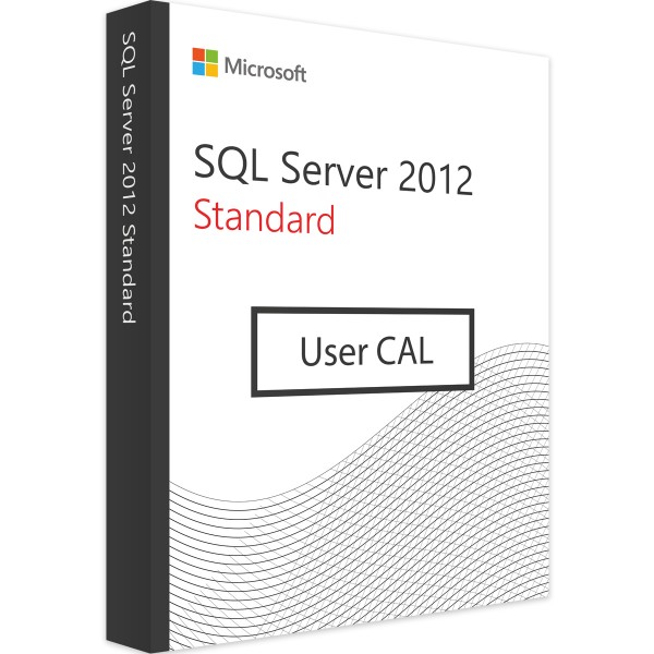 Microsoft SQL Server 2012 Standard - 10 User CALs
