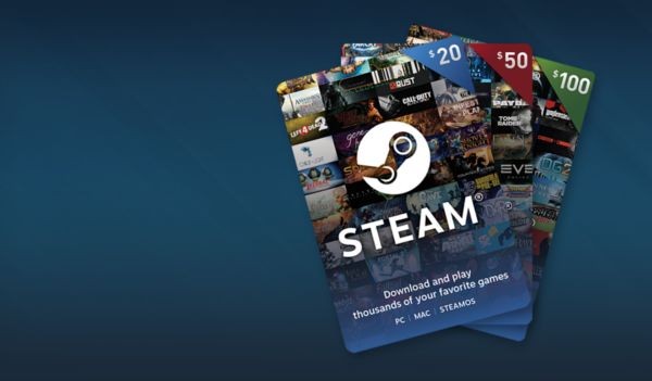 Steam Gift Card 50 EUR - Steam Key - Europe