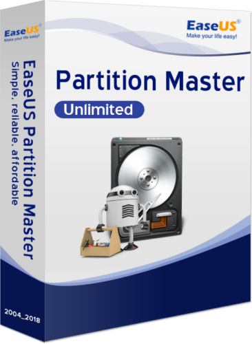 EaseUS Partition Master Unlimited 14.5 Vollversion