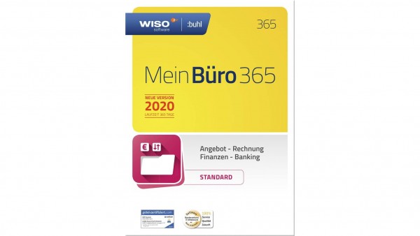 WISO Mein Büro 365 (2020) Standard, Vollversion, [Download]