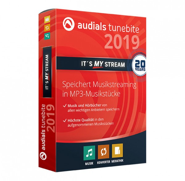 Audials Tunebite 2019 Premium Mu­sik Soft­ware