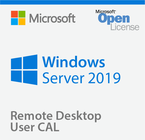Microsoft Windows Server Remote Desktop Services 2019, 1 User CAL, RDS CAL, Client Access License