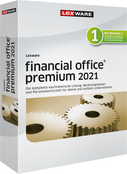 Lexware Financial Office Premium 2021, 365 Tage Laufzeit, Download