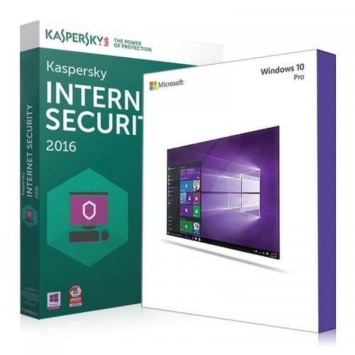 Windows 10 Pro + Kaspersky Internet Security 2017 Download + Lizenzschlüssel