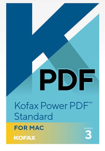 Kofax Power PDF Standard 3.0 MAC Multilanguage