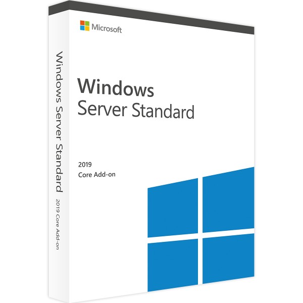 Windows Server 2019 Standard 2 Core Add-On