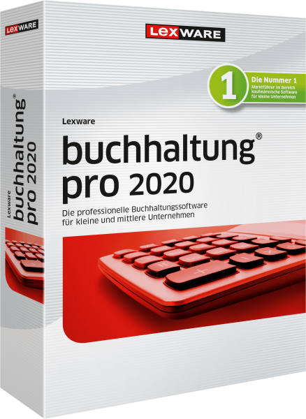 Lexware Buchhaltung Pro 2020, 365 Tage Laufzeit, Download