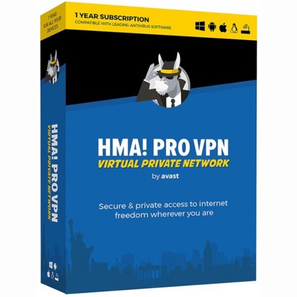 Hide My Ass Pro VPN by Avast Unbegrenzte Anzahl an Geräten 1 Jahr VPN Software
